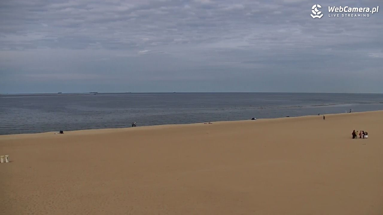 Gdańsk - widok na PLAŻĘ STOGI NOWOŚĆ - 13 maj 2025, 16:35