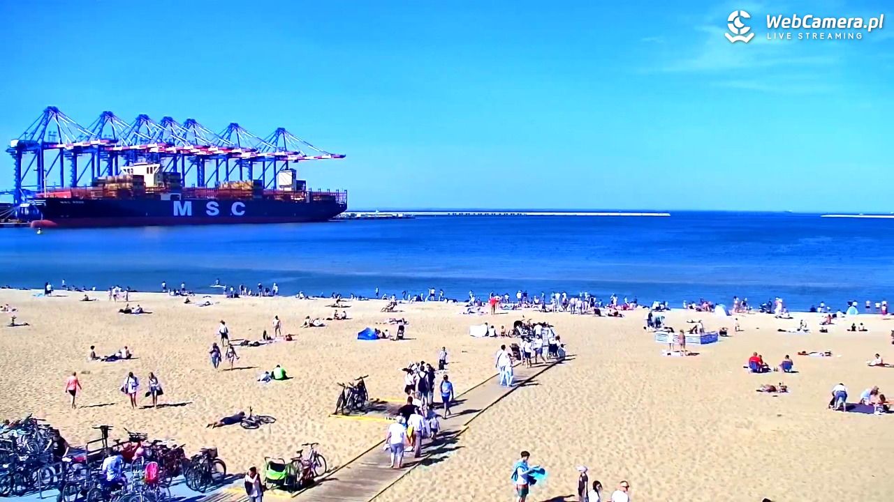 Gdańsk - widok na PLAŻĘ STOGI NOWOŚĆ - 03 maj 2026, 15:32