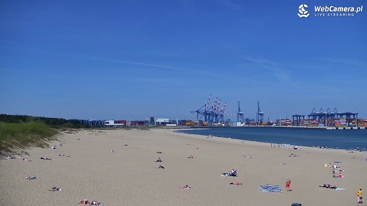 Gdańsk - widok na PLAŻĘ STOGI NOWOŚĆ - 03 maj 2026, 11:57