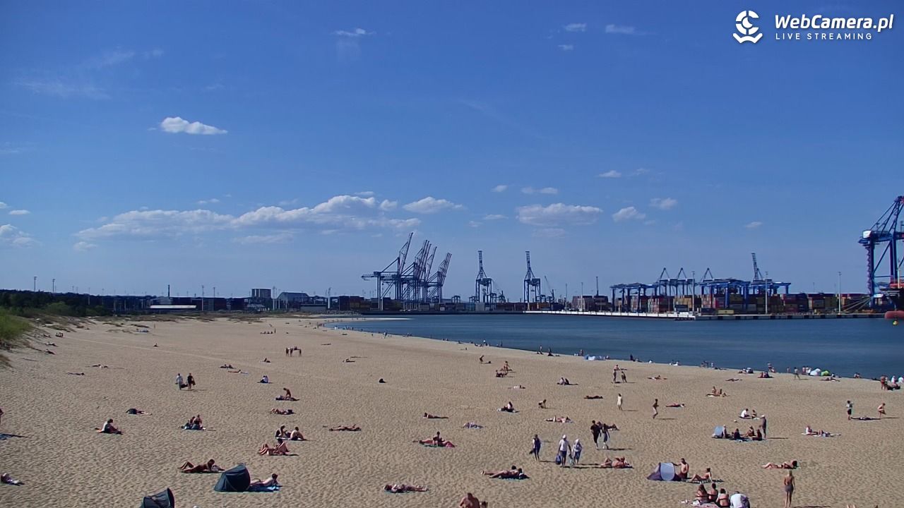 Gdańsk - widok na PLAŻĘ STOGI NOWOŚĆ - 03 maj 2026, 15:04