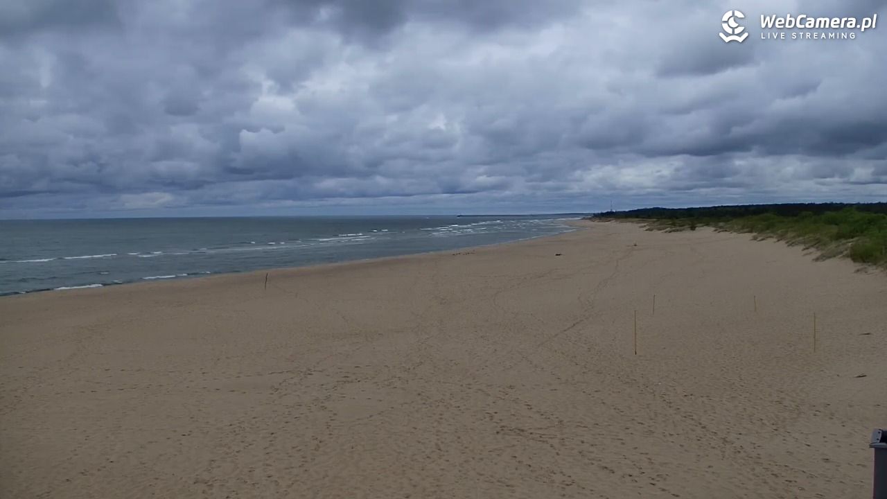 Gdańsk - widok na PLAŻĘ STOGI NOWOŚĆ - 15 maj 2025, 17:42