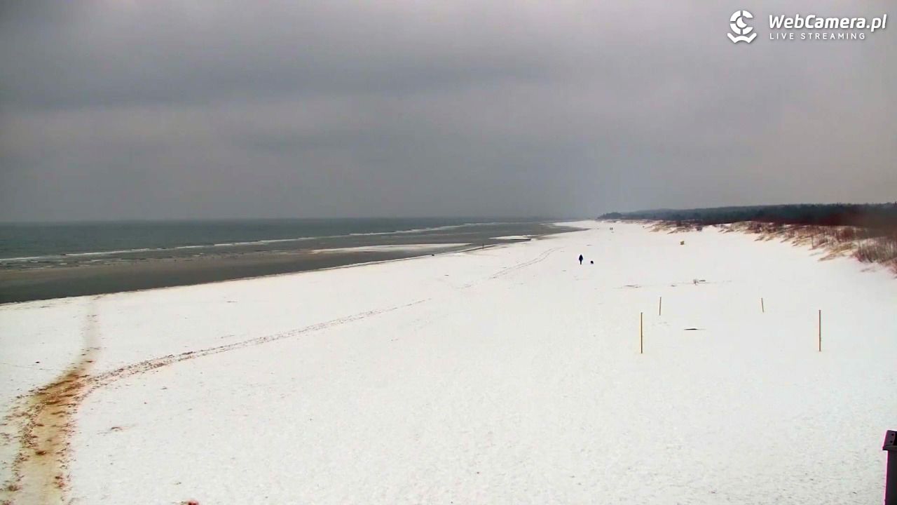 Gdańsk - widok na PLAŻĘ STOGI NOWOŚĆ - 26 styczeń 2026, 13:42