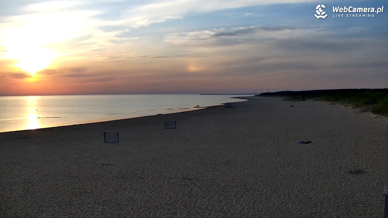 Gdańsk - widok na PLAŻĘ STOGI NOWOŚĆ - 04 maj 2026, 05:32