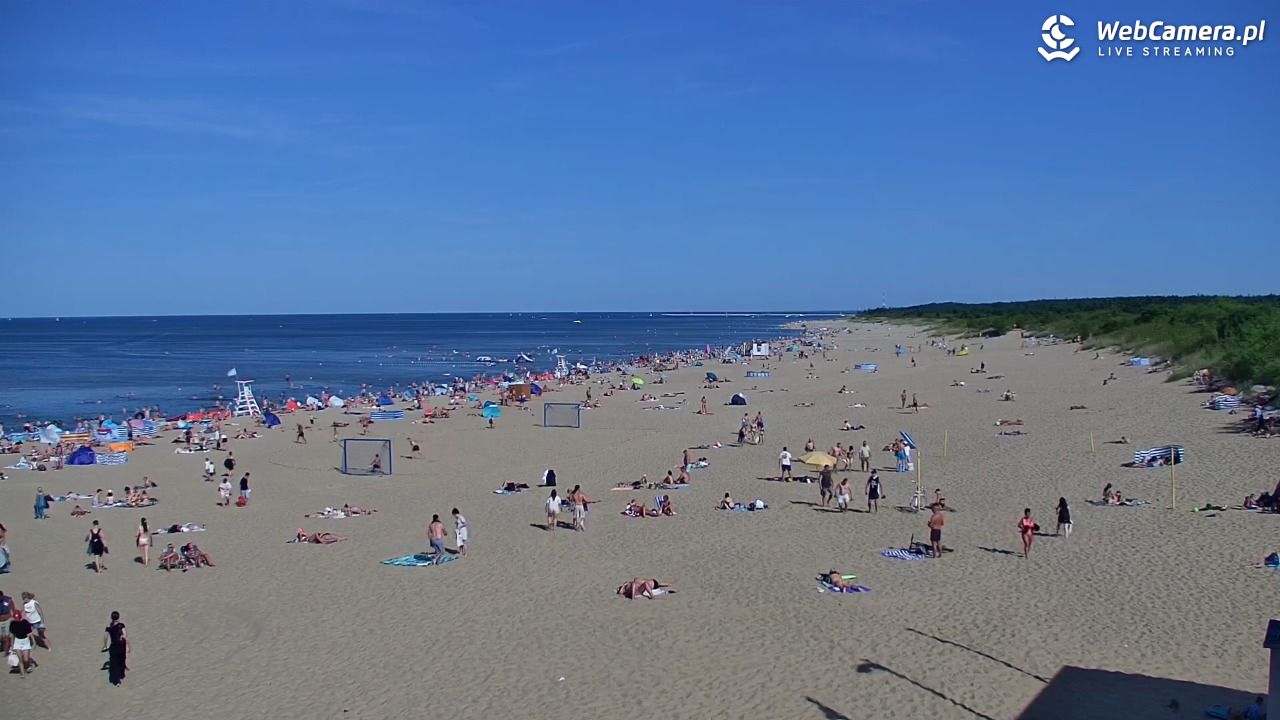 Gdańsk - widok na PLAŻĘ STOGI NOWOŚĆ - 15 sierpień 2026, 16:09