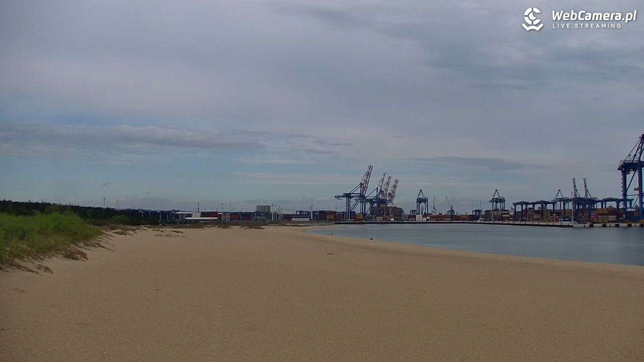 Gdańsk - widok na PLAŻĘ STOGI NOWOŚĆ - 04 maj 2026, 10:43