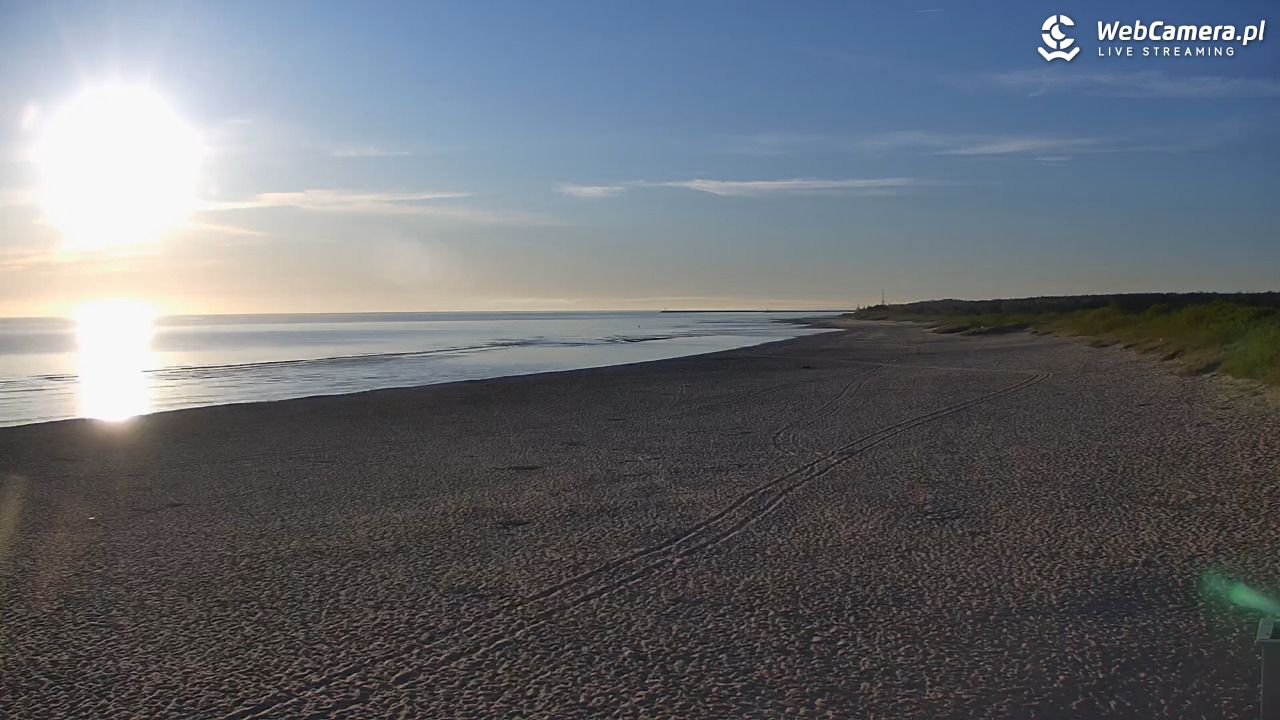 Gdańsk - widok na PLAŻĘ STOGI NOWOŚĆ - 13 maj 2025, 05:41