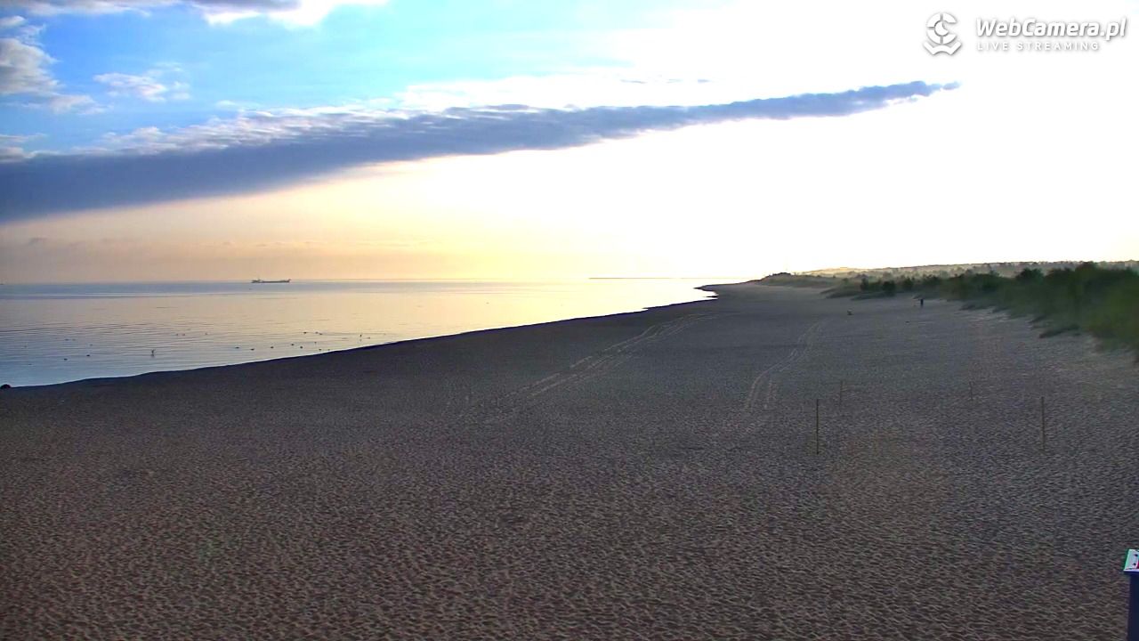 Gdańsk - widok na PLAŻĘ STOGI NOWOŚĆ - 03 październik 2026, 07:49