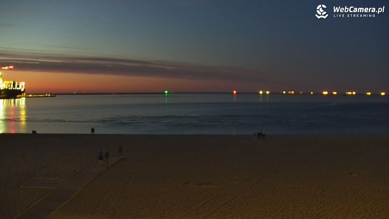 Gdańsk - widok na PLAŻĘ STOGI NOWOŚĆ - 04 maj 2026, 21:17