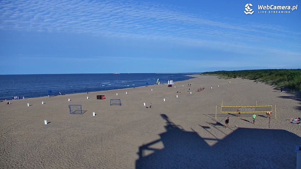 Gdańsk - widok na PLAŻĘ STOGI NOWOŚĆ - 26 sierpień 2025, 18:02