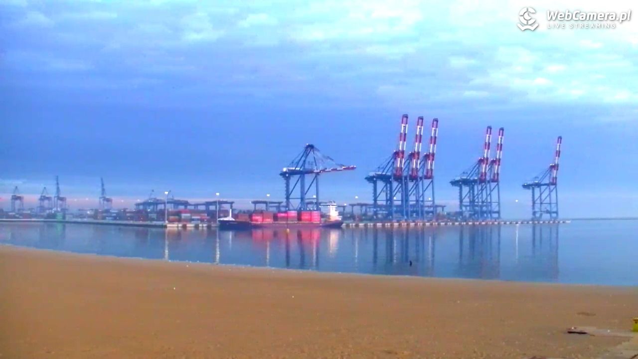 Gdańsk - widok na PLAŻĘ STOGI NOWOŚĆ - 03 październik 2026, 07:01