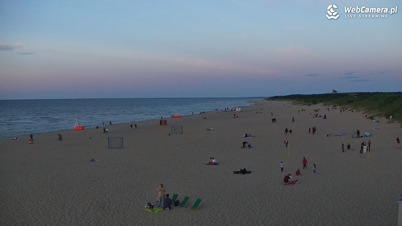 Gdańsk - widok na PLAŻĘ STOGI NOWOŚĆ - 12 sierpień 2026, 20:21