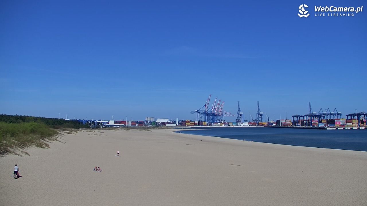 Gdańsk - widok na PLAŻĘ STOGI NOWOŚĆ - 03 maj 2026, 10:07