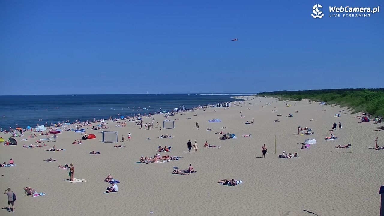Gdańsk - widok na PLAŻĘ STOGI NOWOŚĆ - 20 czerwiec 2026, 14:57
