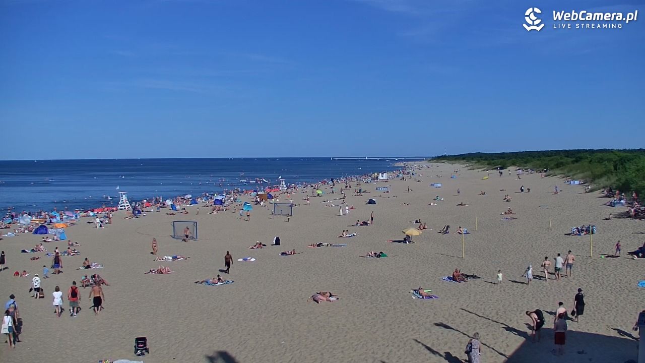 Gdańsk - widok na PLAŻĘ STOGI NOWOŚĆ - 15 sierpień 2026, 16:30