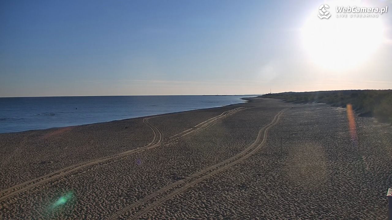 Gdańsk - widok na PLAŻĘ STOGI NOWOŚĆ - 02 październik 2026, 07:57