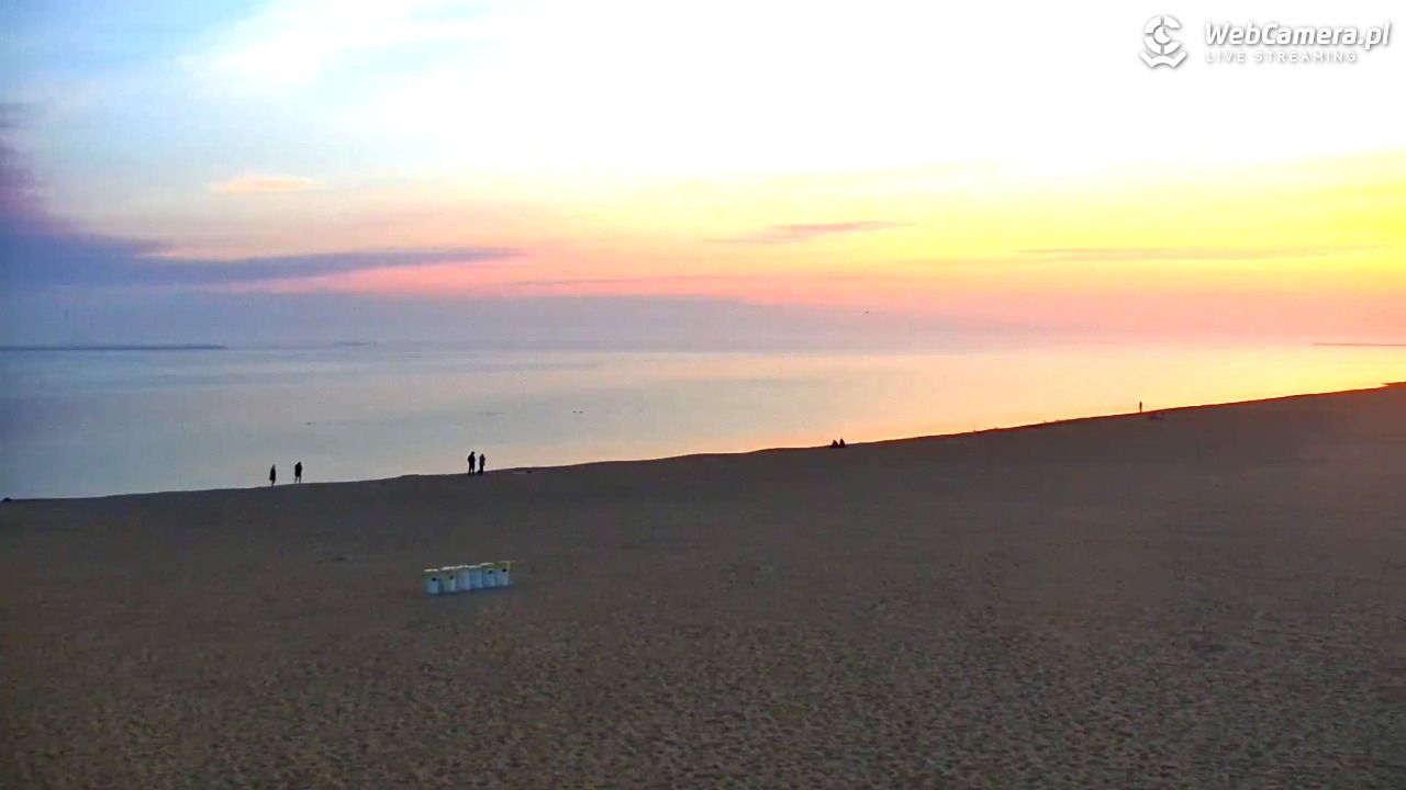 Gdańsk - widok na PLAŻĘ STOGI NOWOŚĆ - 03 październik 2026, 07:05