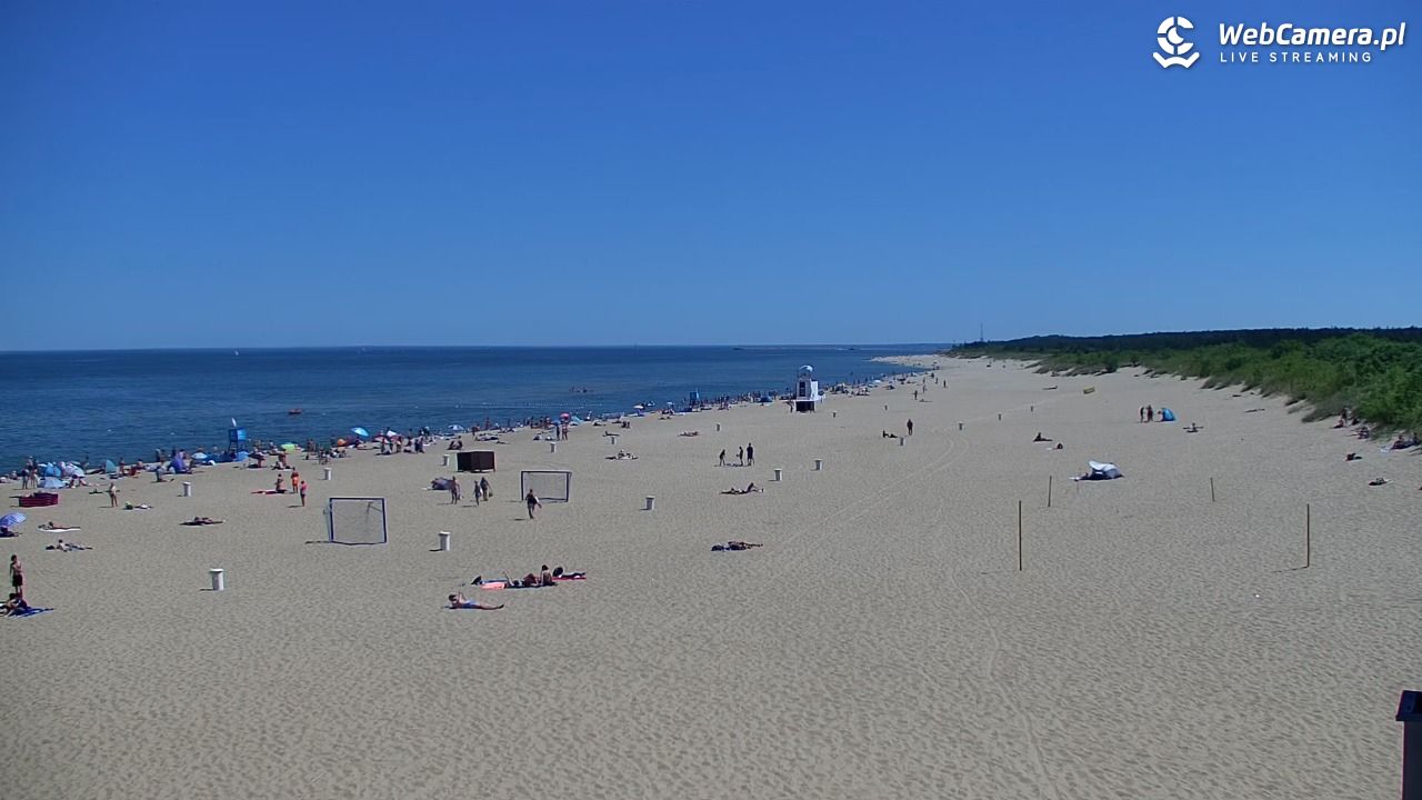 Gdańsk - widok na PLAŻĘ STOGI NOWOŚĆ - 02 lipiec 2025, 12:19