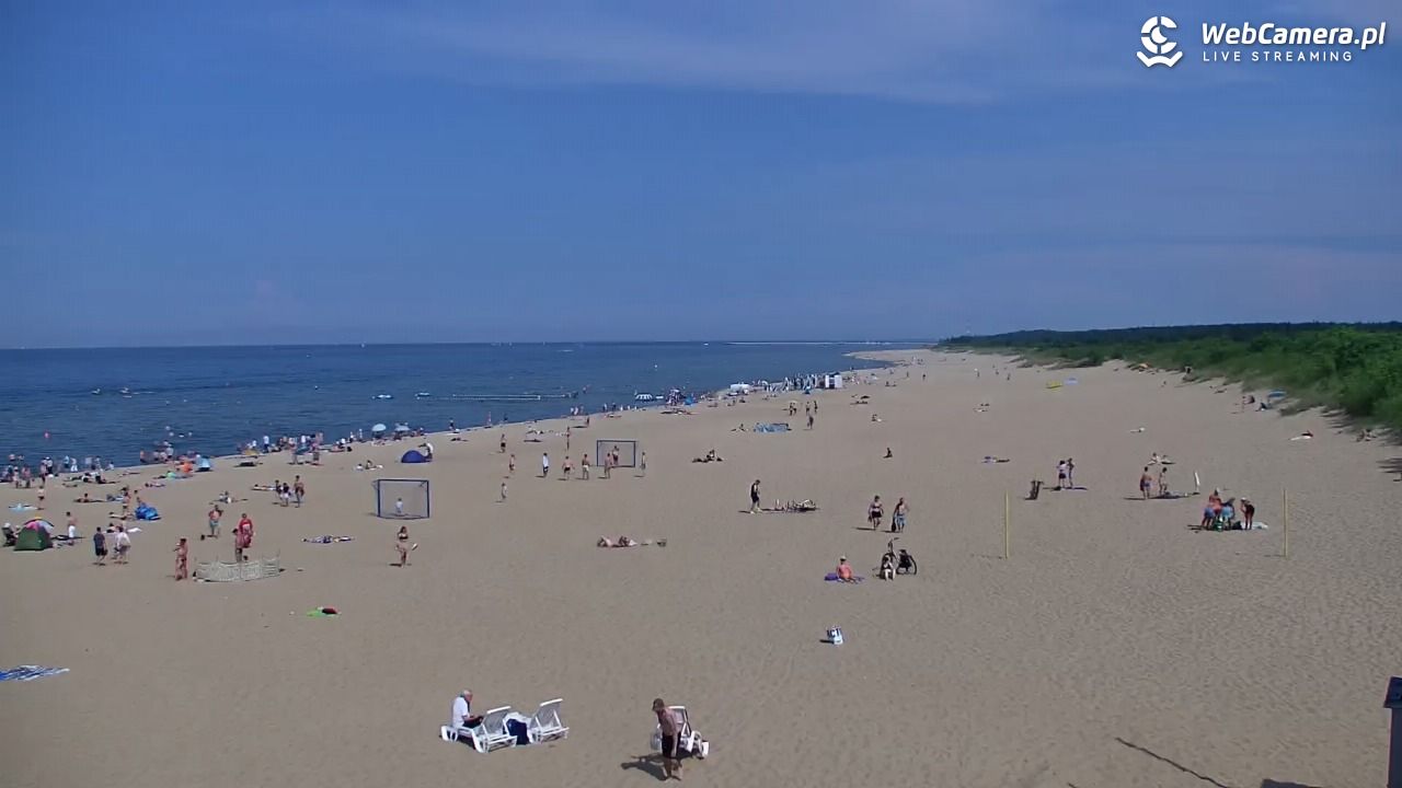 Gdańsk - widok na PLAŻĘ STOGI NOWOŚĆ - 21 czerwiec 2026, 15:32