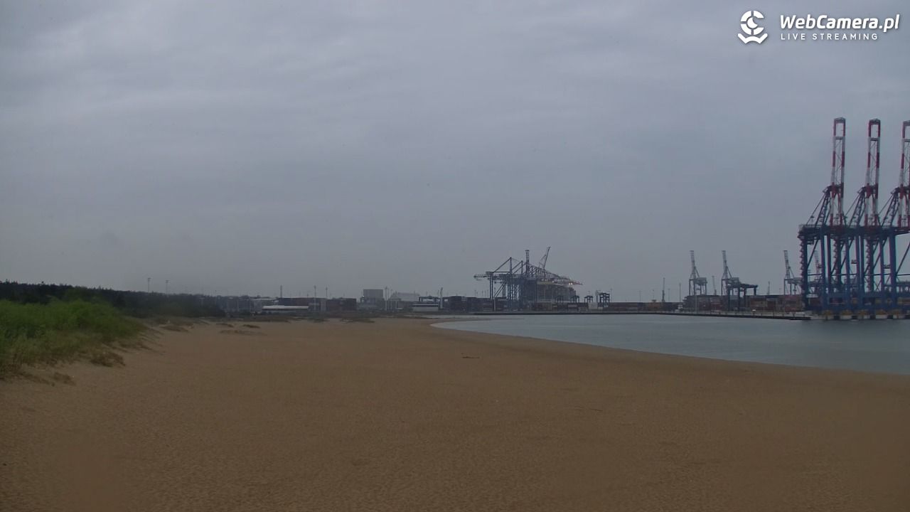 Gdańsk - widok na PLAŻĘ STOGI NOWOŚĆ - 05 maj 2026, 16:52