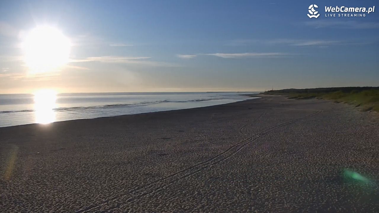 Gdańsk - widok na PLAŻĘ STOGI NOWOŚĆ - 13 maj 2025, 05:41