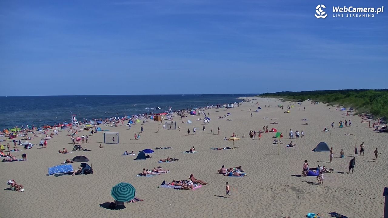 Gdańsk - widok na PLAŻĘ STOGI NOWOŚĆ - 14 sierpień 2026, 14:28