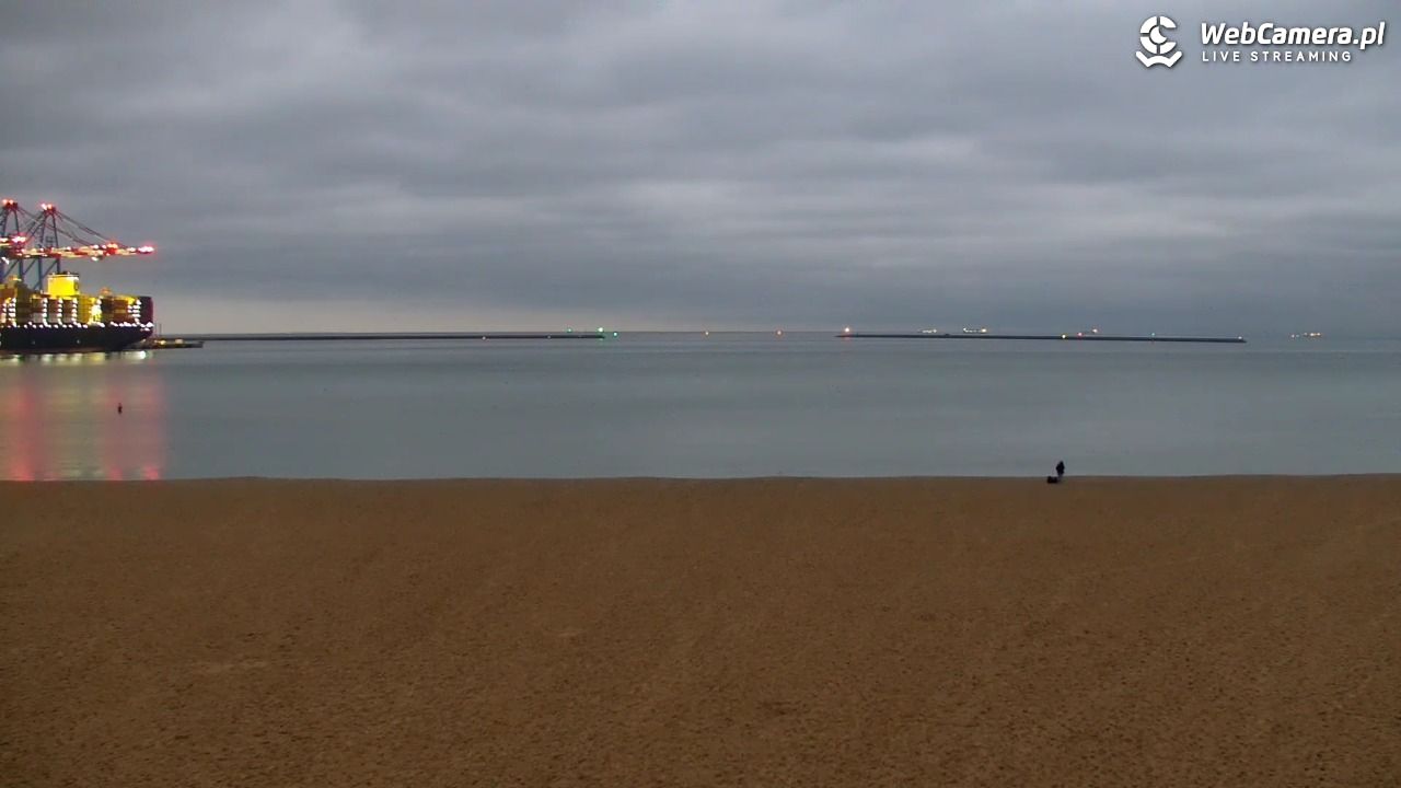 Gdańsk - widok na PLAŻĘ STOGI NOWOŚĆ - 10 grudzień 2025, 15:39