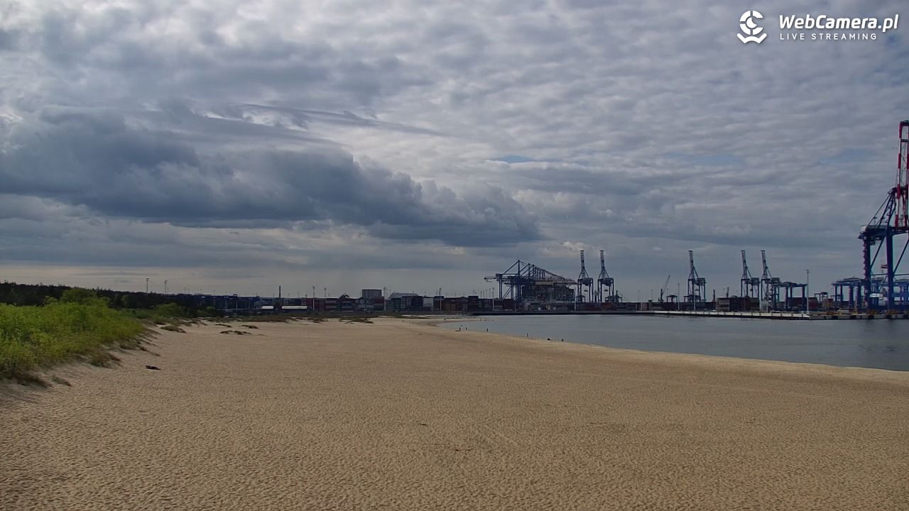 Gdańsk - widok na PLAŻĘ STOGI NOWOŚĆ - 13 maj 2025, 16:26