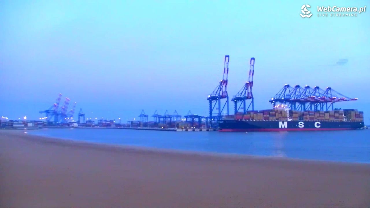 Gdańsk - widok na PLAŻĘ STOGI NOWOŚĆ - 22 październik 2025, 07:23