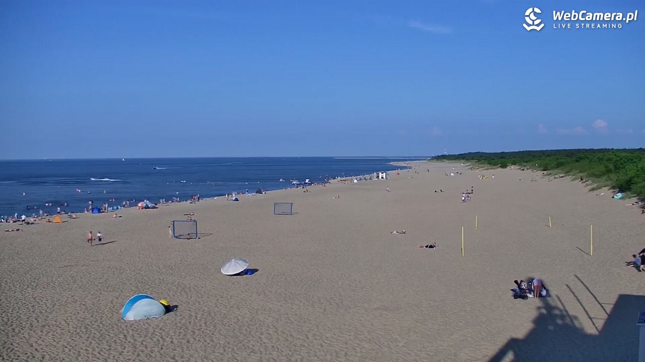 Gdańsk - widok na PLAŻĘ STOGI NOWOŚĆ - 20 czerwiec 2026, 18:29