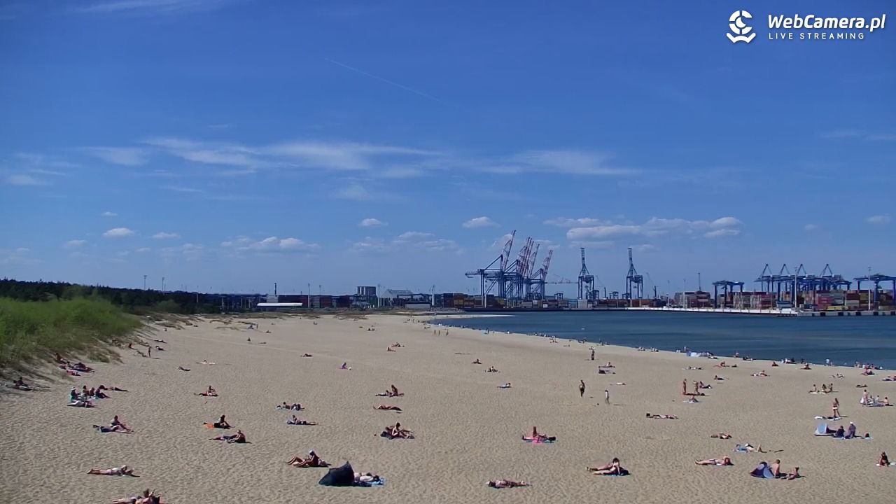Gdańsk - widok na PLAŻĘ STOGI NOWOŚĆ - 03 maj 2026, 14:06