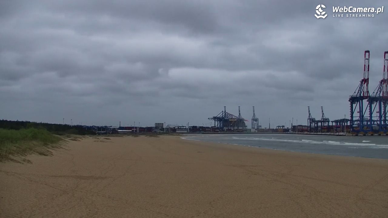 Gdańsk - widok na PLAŻĘ STOGI NOWOŚĆ - 06 maj 2026, 16:37