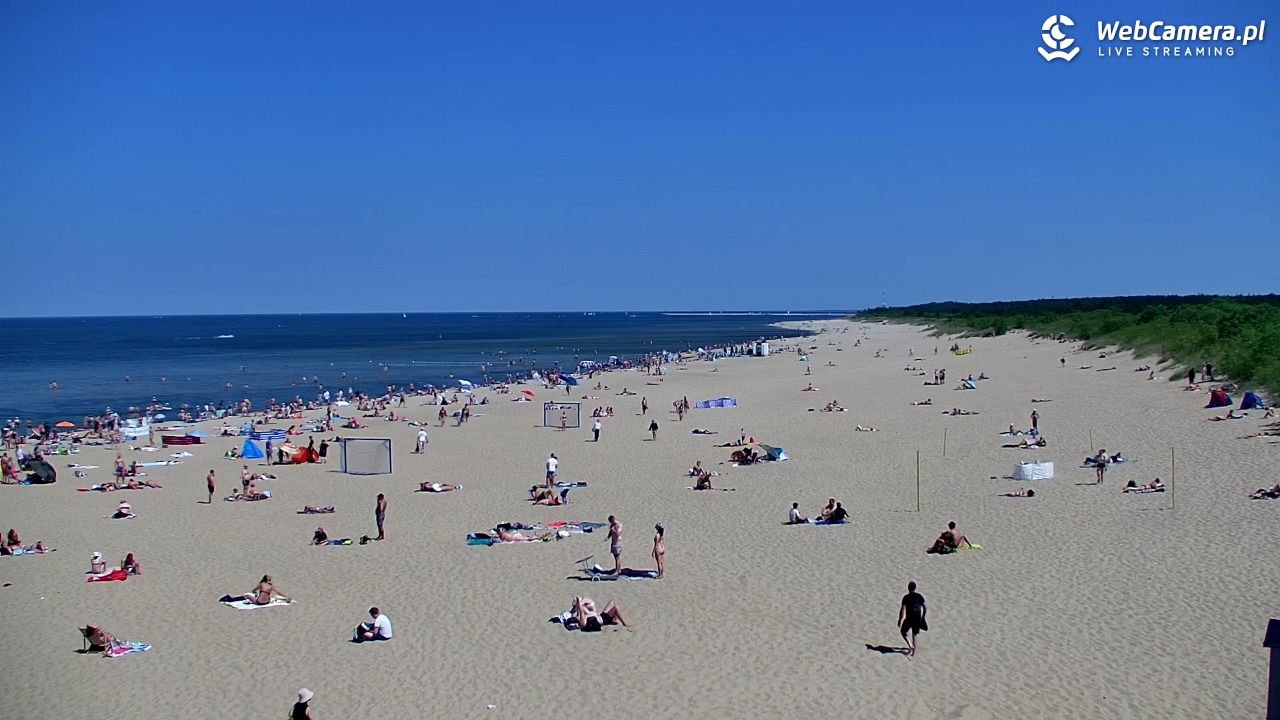 Gdańsk - widok na PLAŻĘ STOGI NOWOŚĆ - 20 czerwiec 2026, 14:11