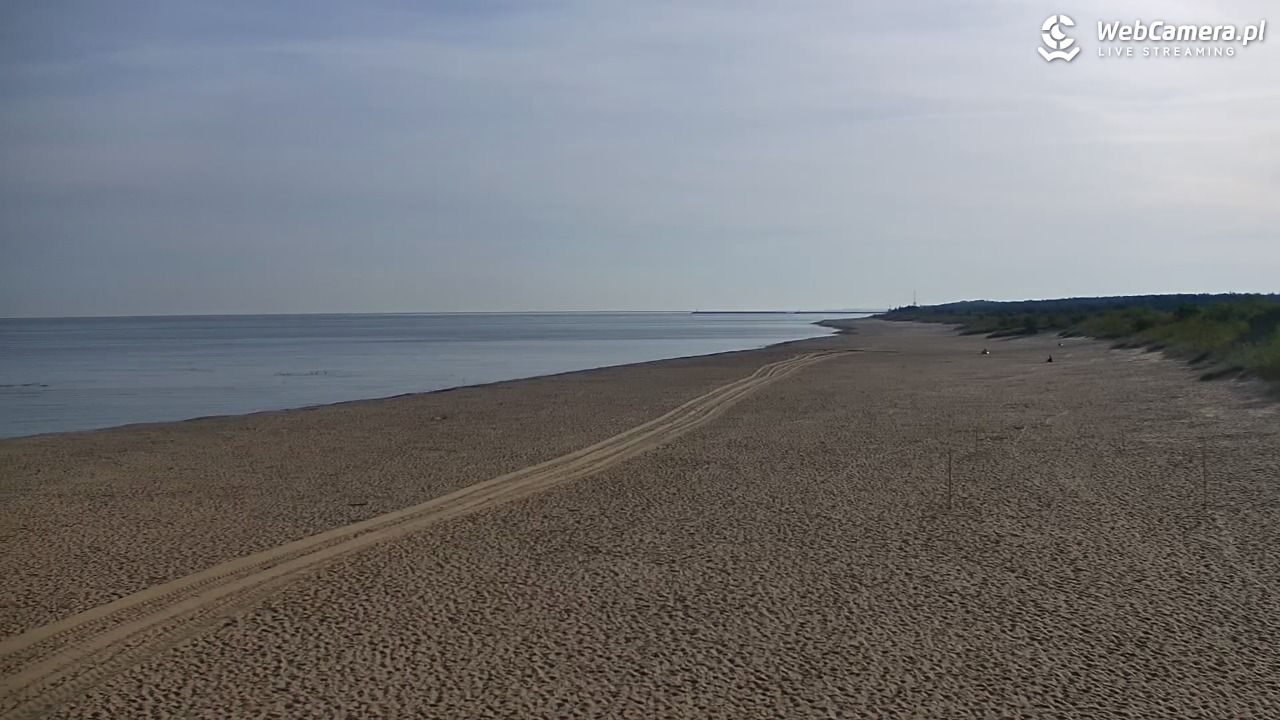 Gdańsk - widok na PLAŻĘ STOGI NOWOŚĆ - 30 wresień 2026, 09:37