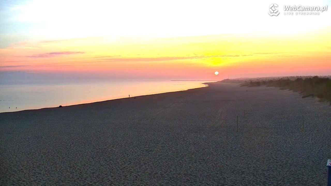 Gdańsk - widok na PLAŻĘ STOGI NOWOŚĆ - 03 październik 2026, 07:03