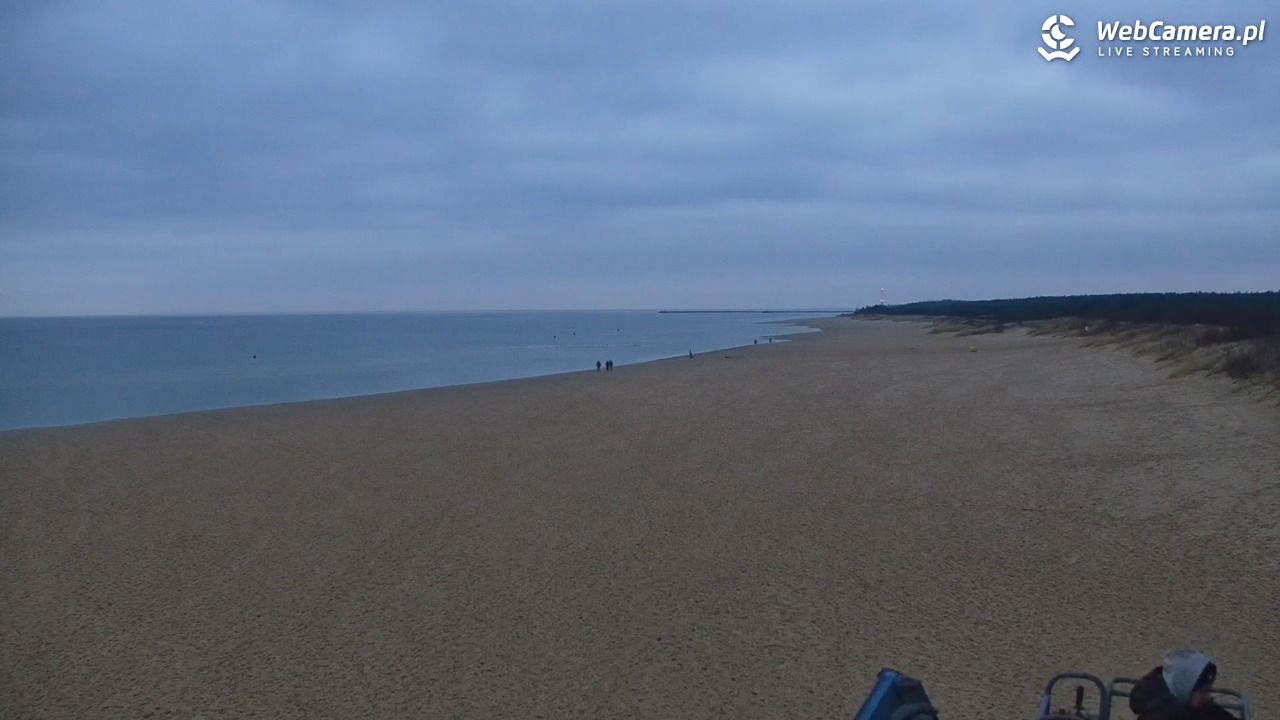 Gdańsk - widok na PLAŻĘ STOGI NOWOŚĆ - 10 grudzień 2025, 14:25