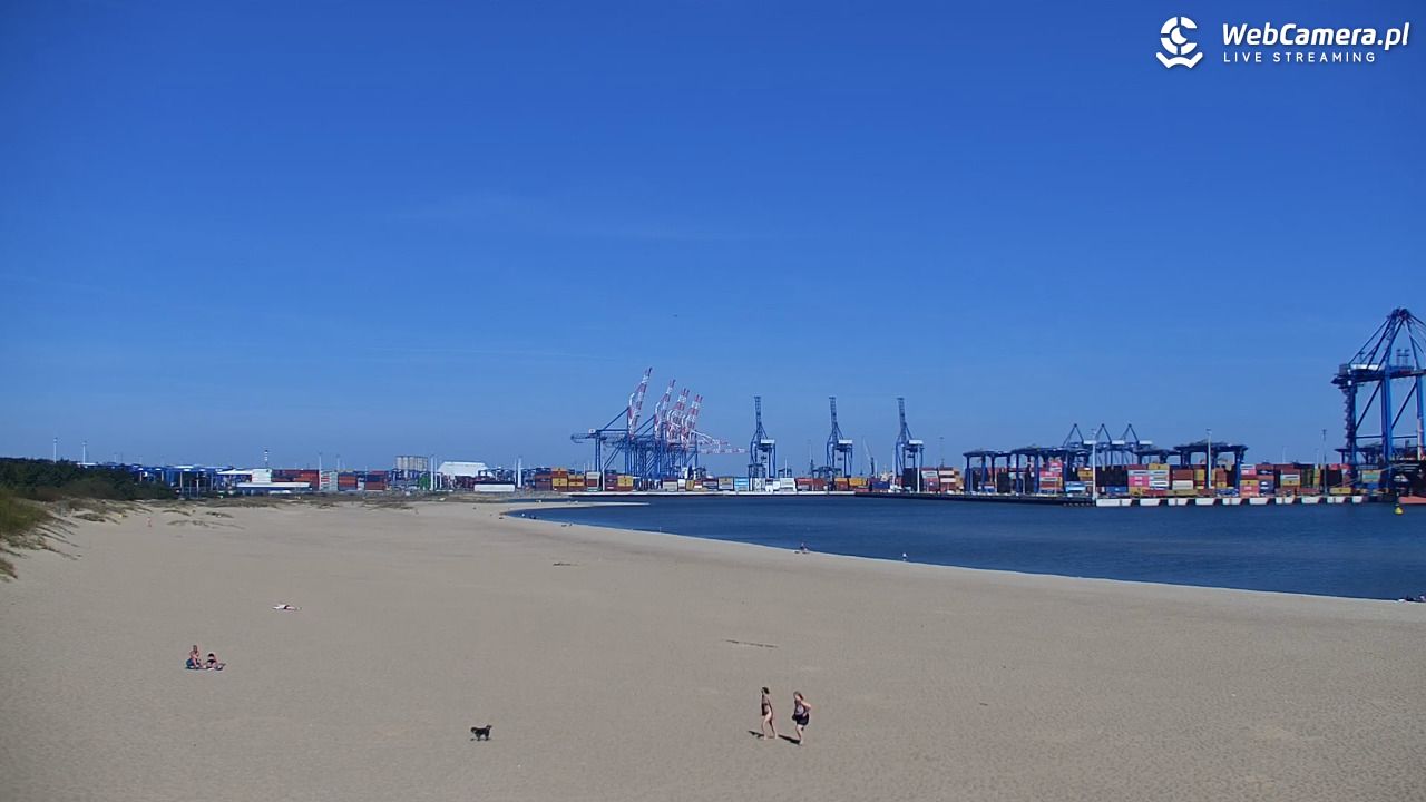 Gdańsk - widok na PLAŻĘ STOGI NOWOŚĆ - 03 maj 2026, 10:03
