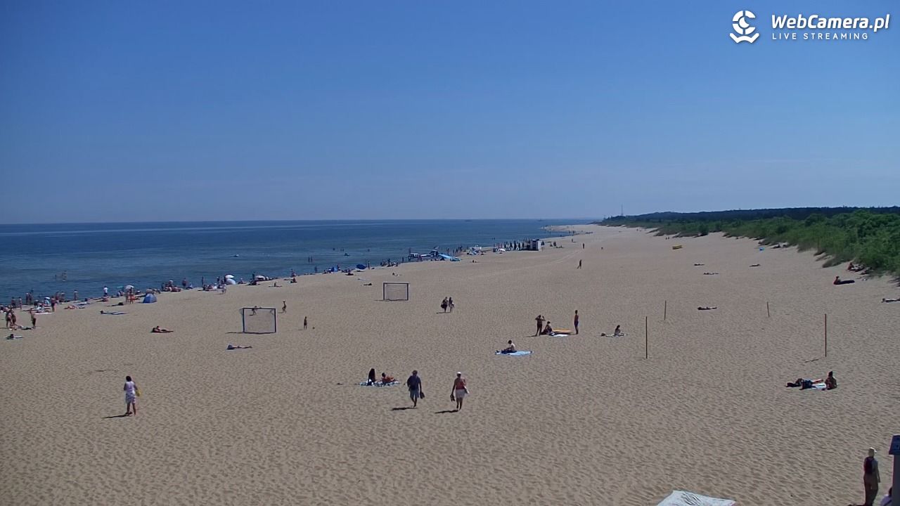 Gdańsk - widok na PLAŻĘ STOGI NOWOŚĆ - 21 czerwiec 2026, 11:38