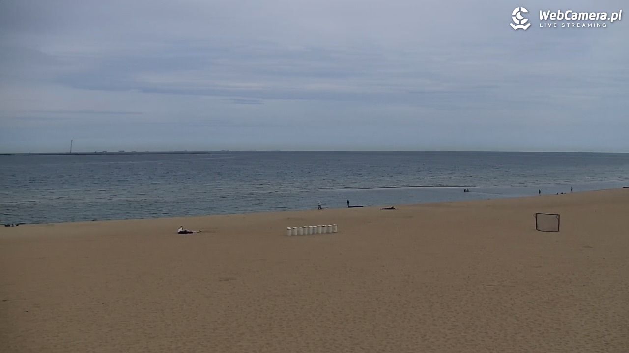 Gdańsk - widok na PLAŻĘ STOGI NOWOŚĆ - 05 maj 2026, 12:27