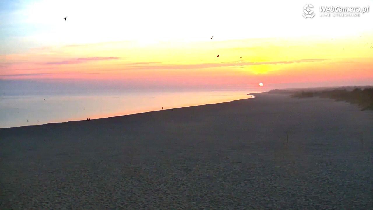 Gdańsk - widok na PLAŻĘ STOGI NOWOŚĆ - 03 październik 2026, 07:00