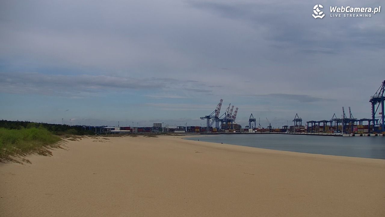Gdańsk - widok na PLAŻĘ STOGI NOWOŚĆ - 04 maj 2026, 10:44