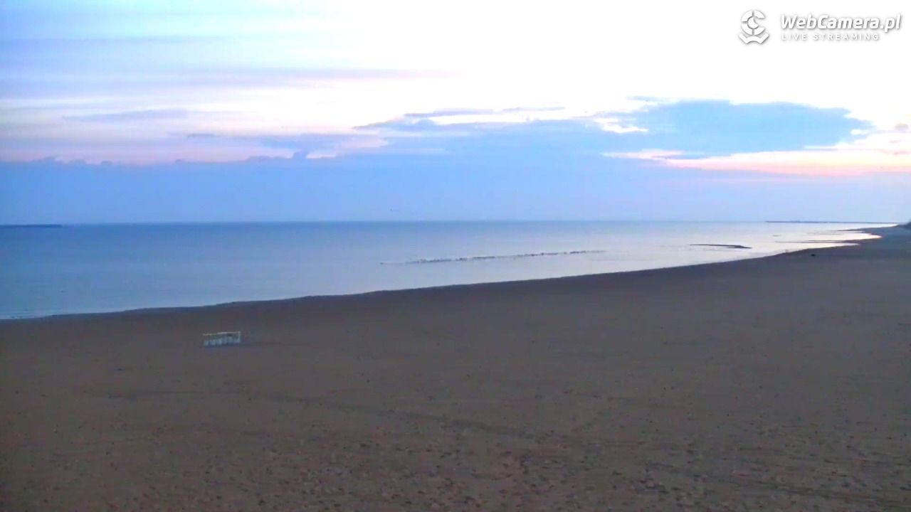 Gdańsk - widok na PLAŻĘ STOGI NOWOŚĆ - 22 październik 2025, 07:24