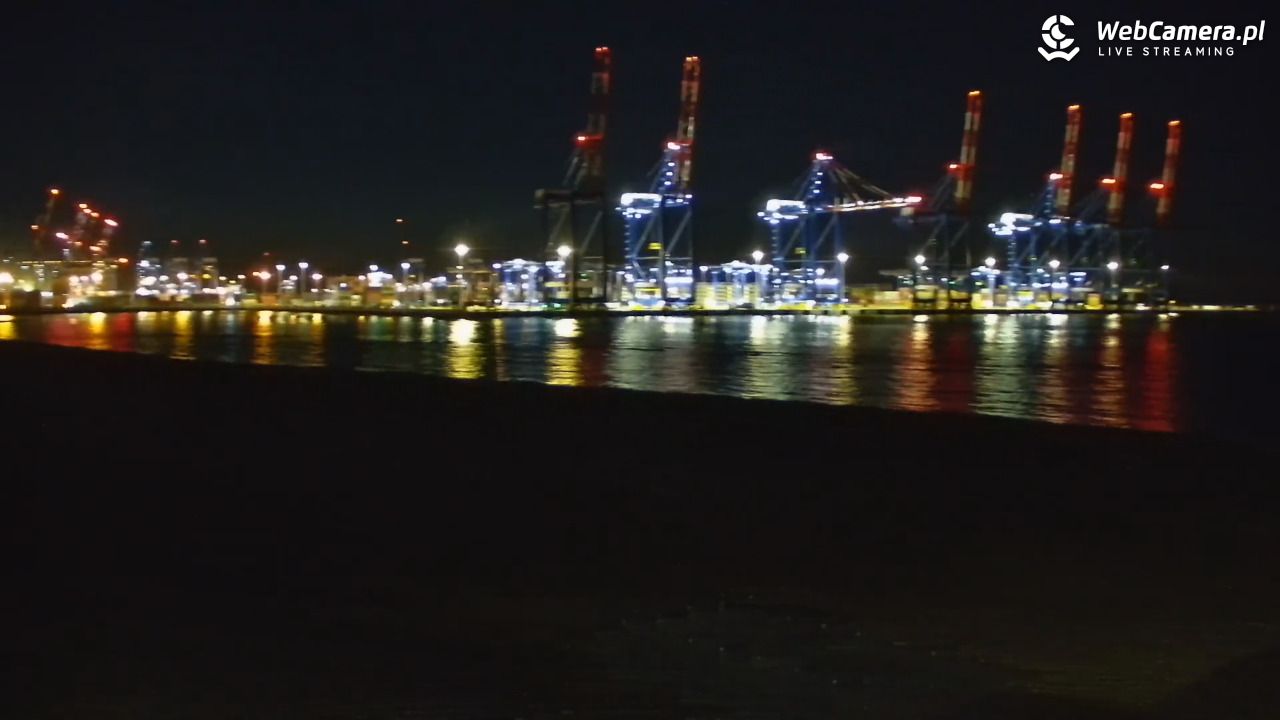 Gdańsk - widok na PLAŻĘ STOGI NOWOŚĆ - 12 maj 2025, 22:43