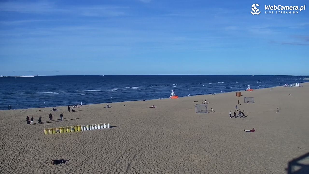 Gdańsk - widok na PLAŻĘ STOGI NOWOŚĆ - 12 sierpień 2026, 18:23
