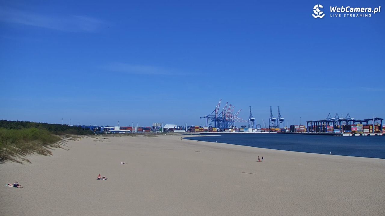 Gdańsk - widok na PLAŻĘ STOGI NOWOŚĆ - 03 maj 2026, 09:49