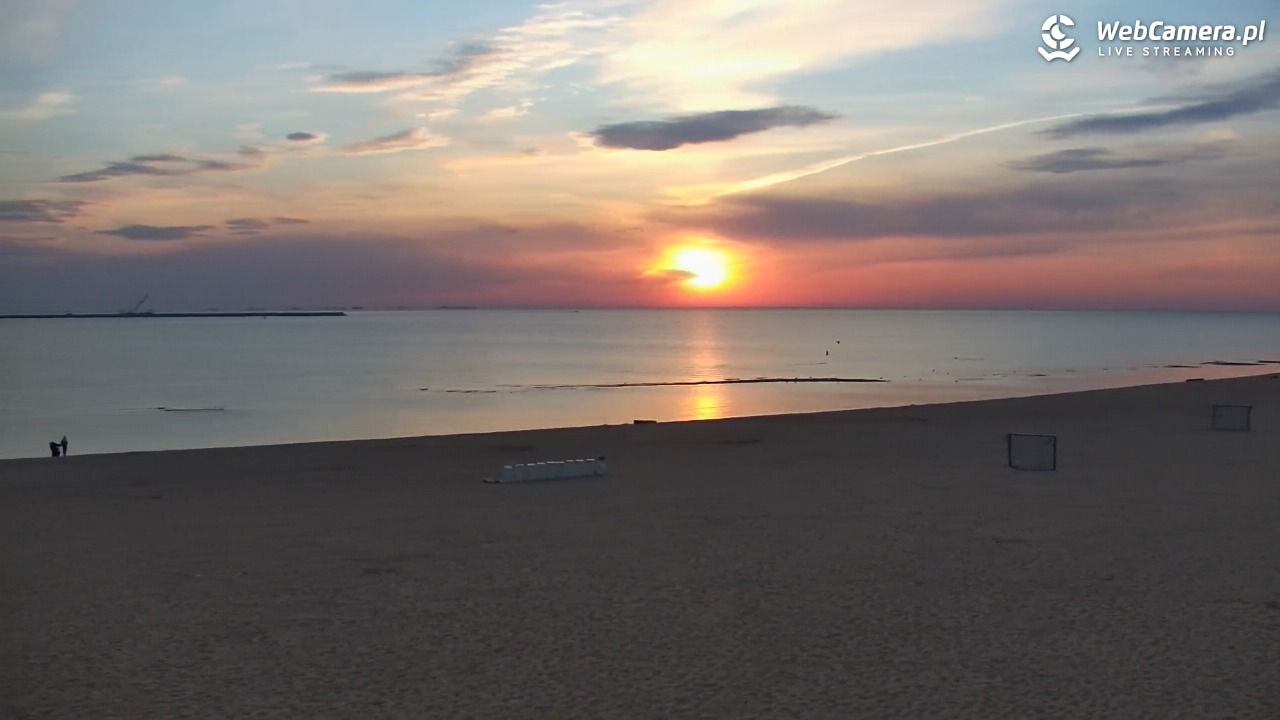 Gdańsk - widok na PLAŻĘ STOGI NOWOŚĆ - 04 maj 2026, 05:17