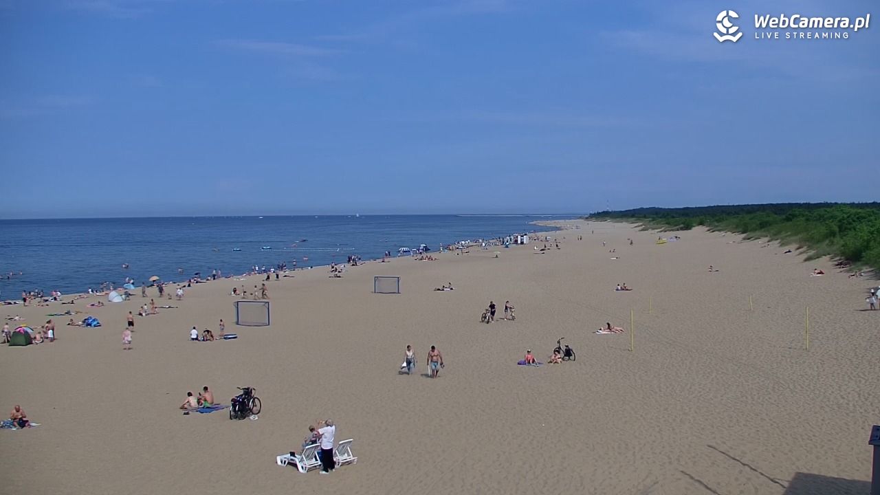 Gdańsk - widok na PLAŻĘ STOGI NOWOŚĆ - 21 czerwiec 2026, 16:11
