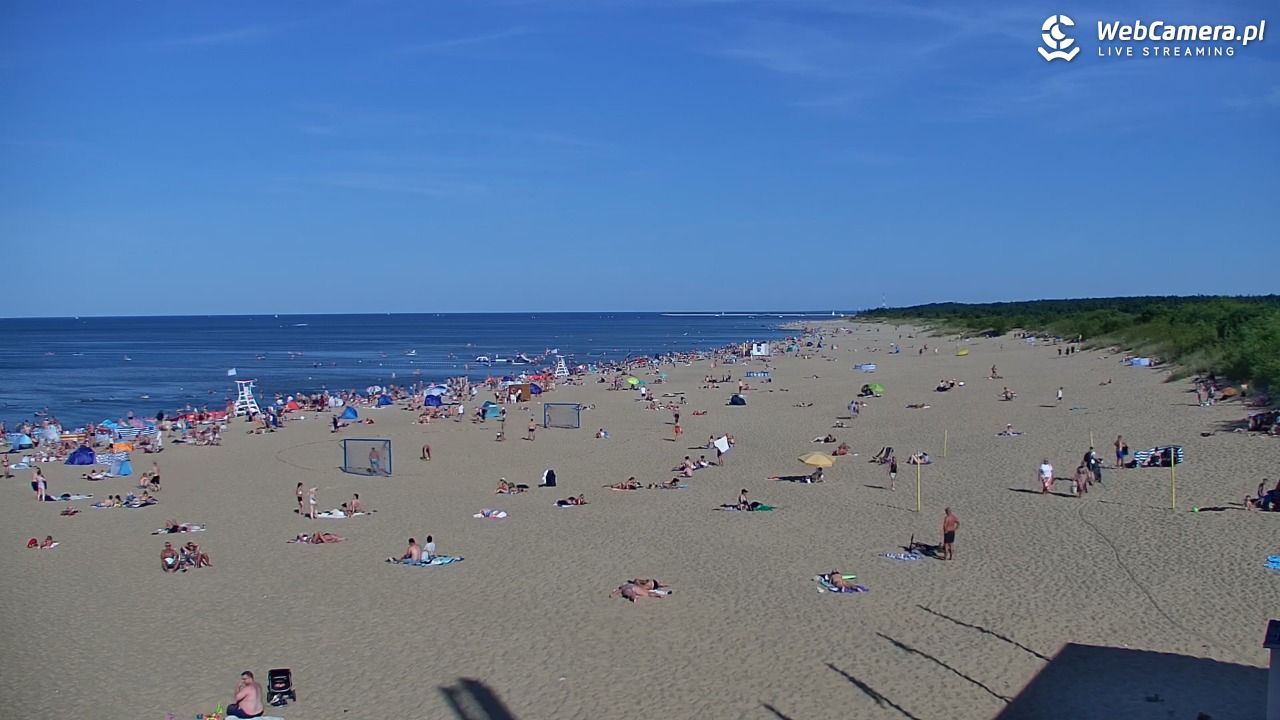 Gdańsk - widok na PLAŻĘ STOGI NOWOŚĆ - 15 sierpień 2026, 16:39