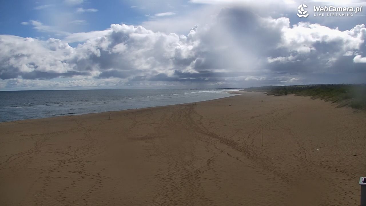 Gdańsk - widok na PLAŻĘ STOGI NOWOŚĆ - 15 maj 2025, 09:10