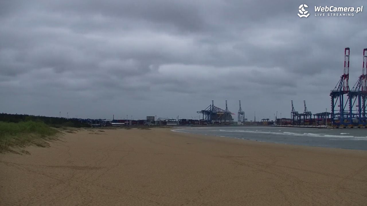 Gdańsk - widok na PLAŻĘ STOGI NOWOŚĆ - 06 maj 2026, 16:37