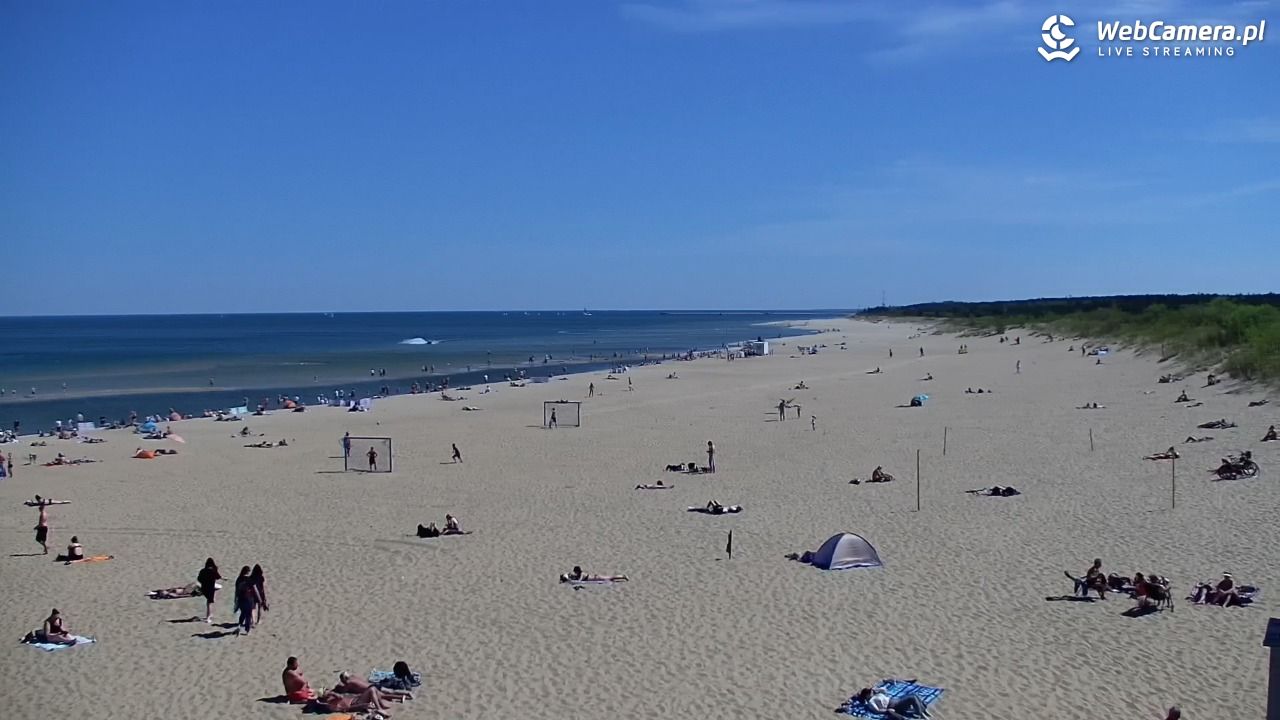 Gdańsk - widok na PLAŻĘ STOGI NOWOŚĆ - 03 maj 2026, 12:13
